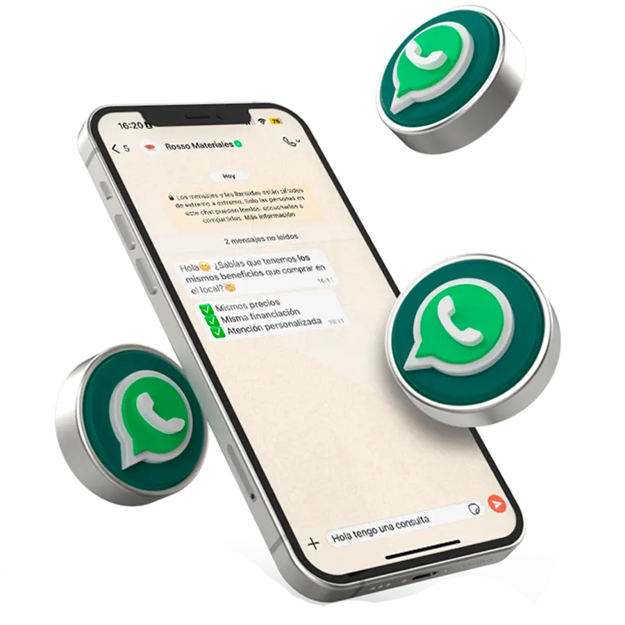 Teléfono para hacer pedidos
